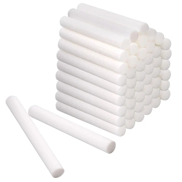 Sustainable Maxbell 50 Pieces Household Humidifier Filters Wicks for Living Room Travel Home 8mmx8cm Consistent
