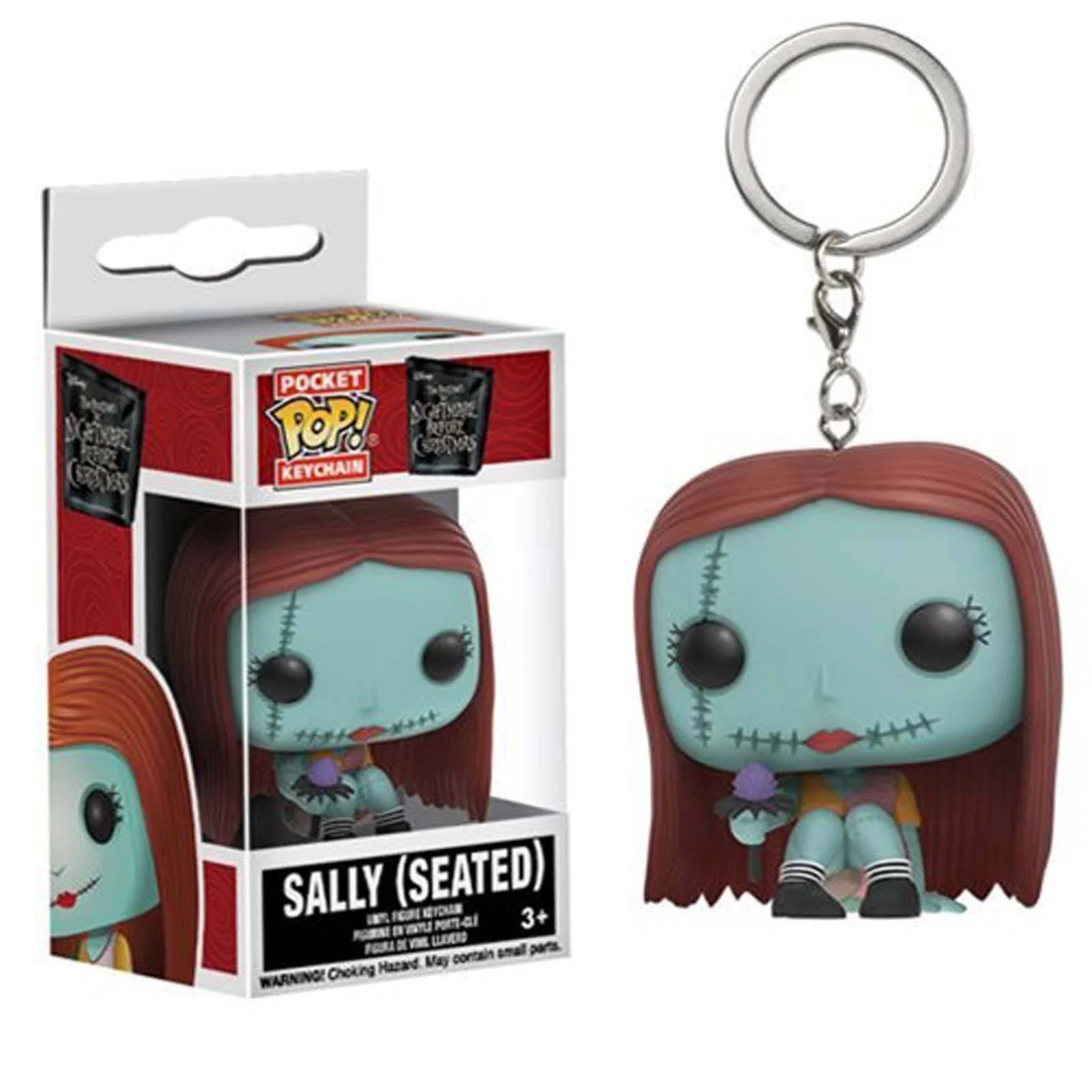 Exceptional Nightmare Before Christmas Pocket Pop Keychain Sally Seated Trusted
