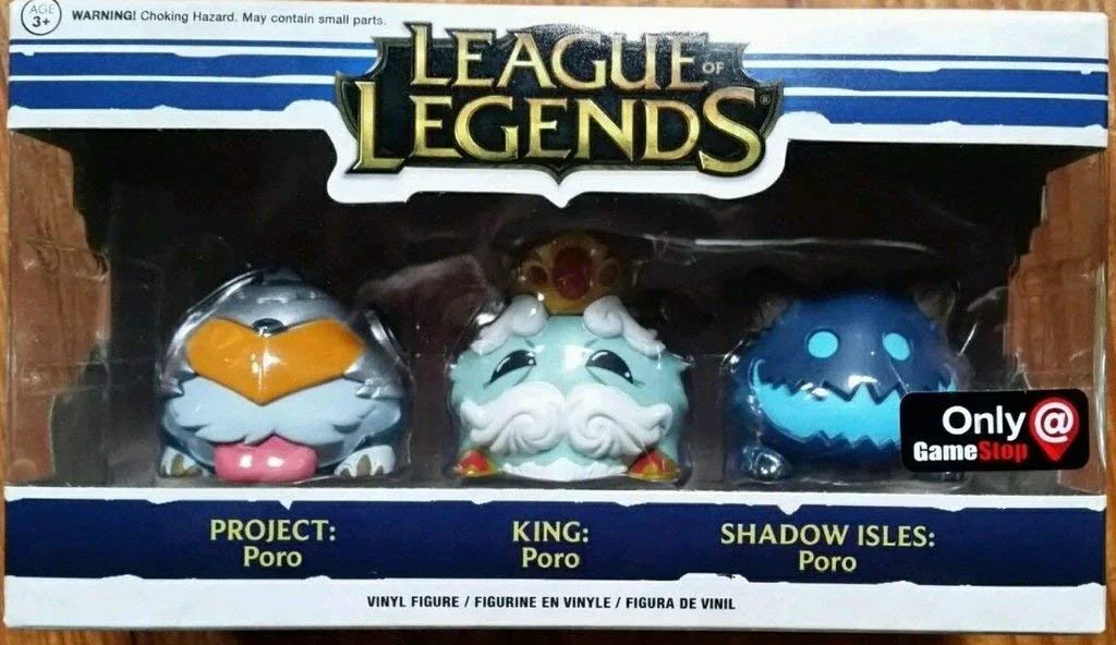 Elegant Funko League of Legends Poro 3 Pack Gamestop Exclusive Project King Shadow Isles Lightweight