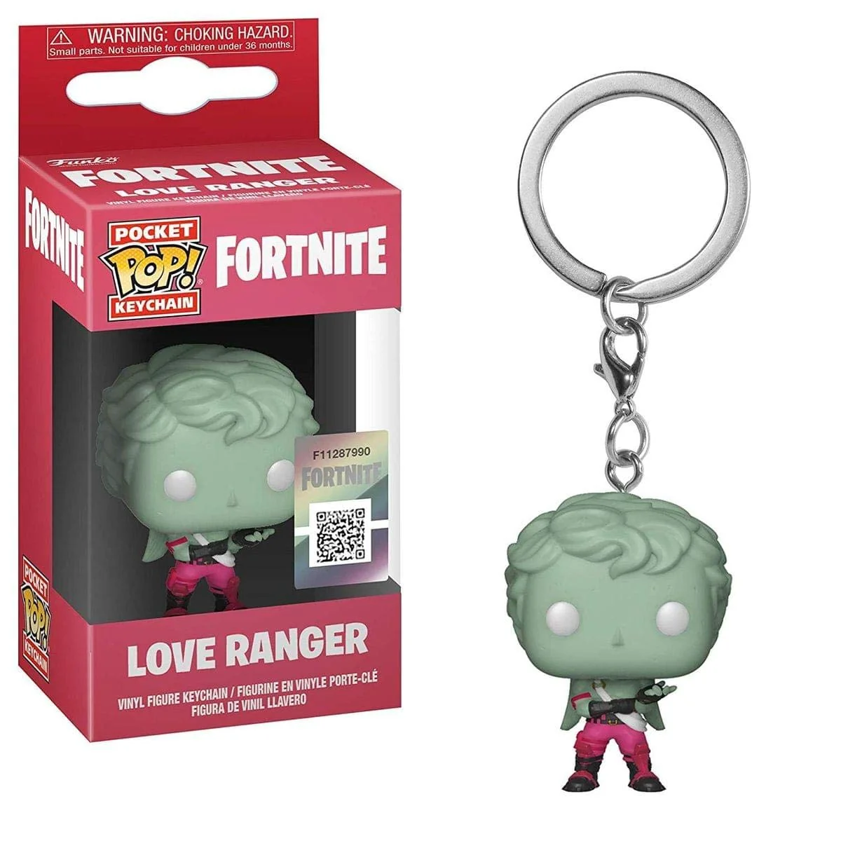 High-Grade Funko 35715 Pop Keychain Fortnite - Love Ranger One Size Multicolor Dependable