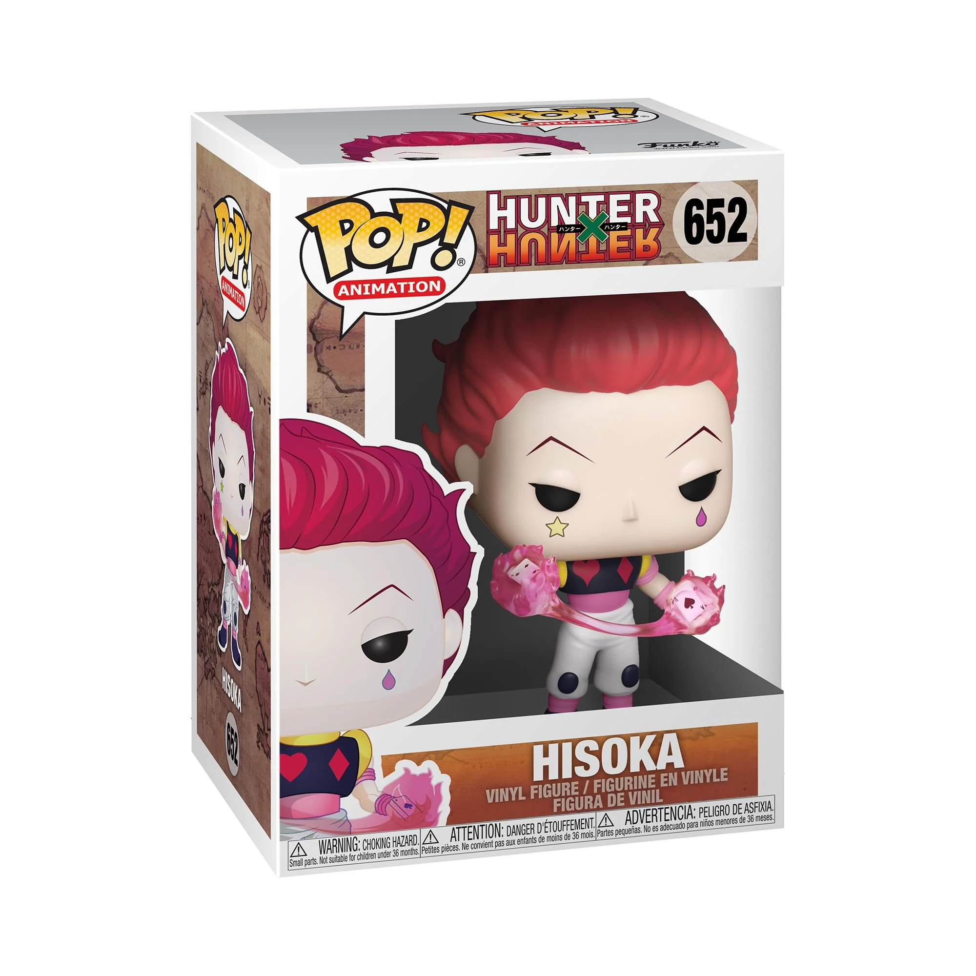 Relaxed Funko Pop Animation Hunter x Hunter - Hisoka Multicolor Consistent