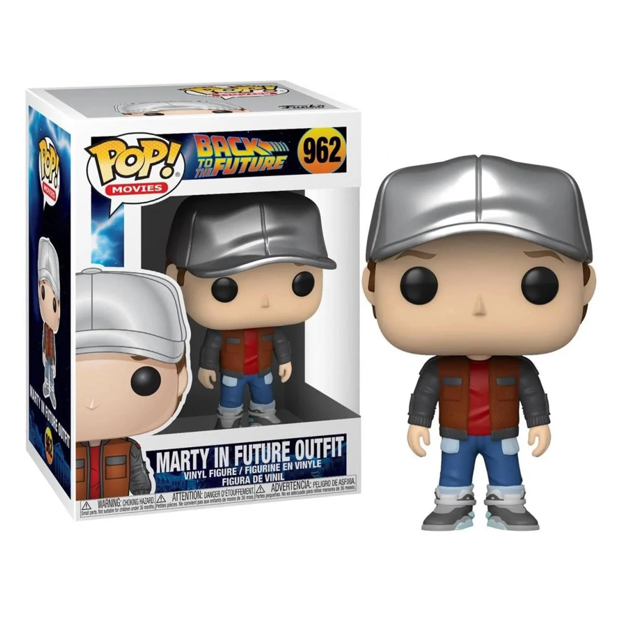 Artisan Funko Pop Movies Back to The Future - Marty in Future Outfit Excellent