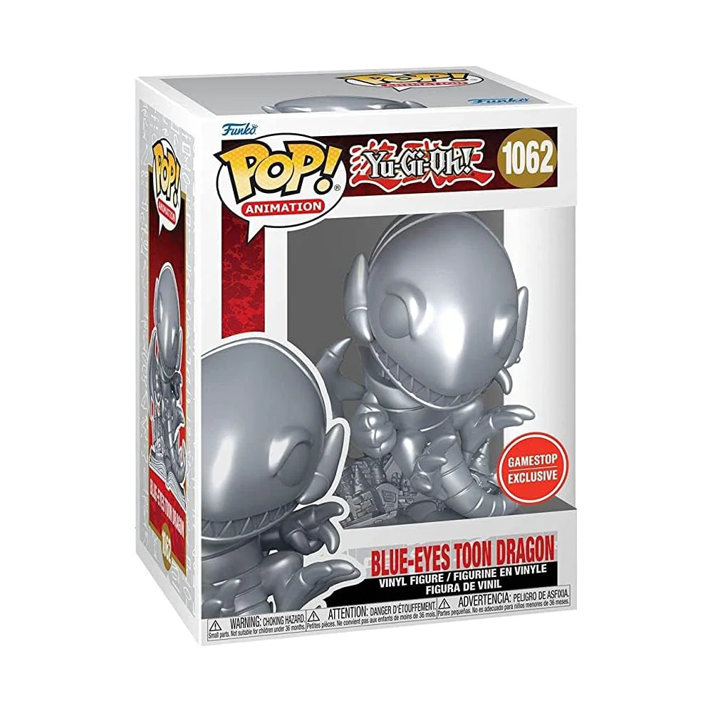 Fine Crafted Funko POP Yu-Gi-Oh Blue Eyes Toon Dragon Vinyl Figure Trusted