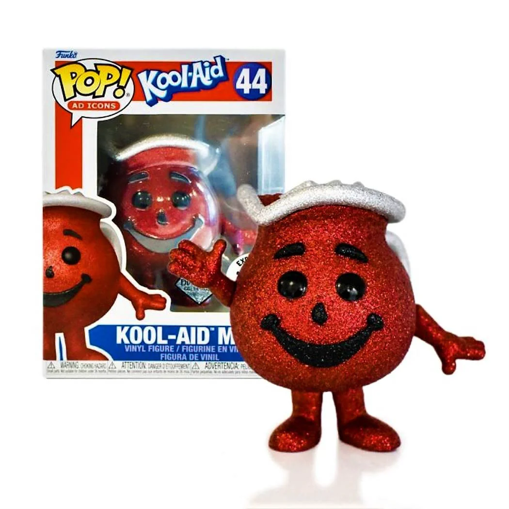 Premium Funko POP Ad Icons Kool-Aid - Kool-Aid Man Diamond Collection Red Exclusive