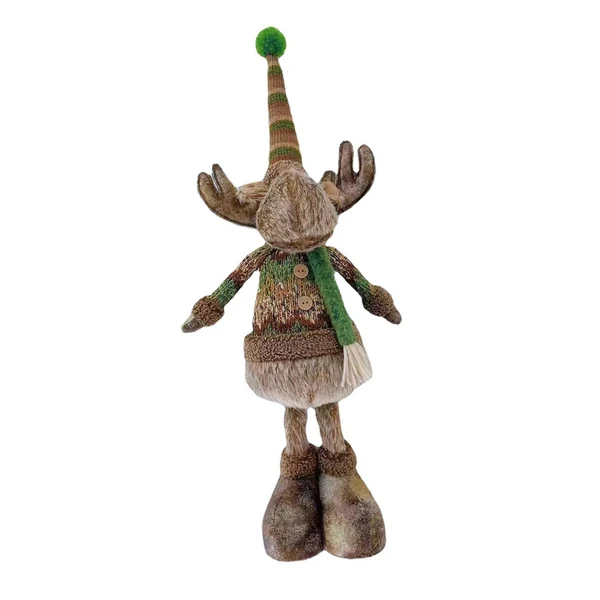 Superior Maxbell Maxbell Christmas Reindeer Plush Toy Sculpture Hanging for Table Bedroom Decor High-Performance