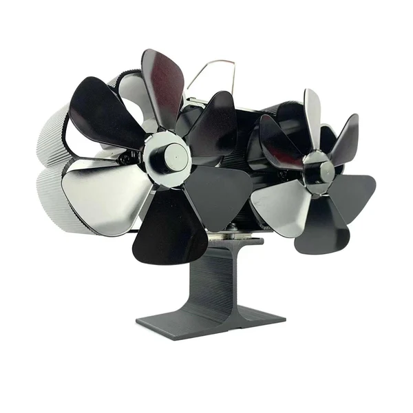 Artisan Maxbell Maxbell Double Motors Fireplace Fan Log Household Saving Eco Friendly Smooth