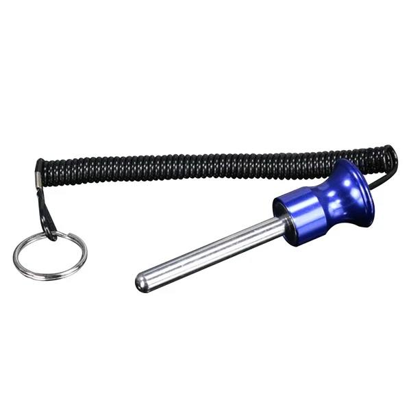 Verified Maxbell Maxbell Universal Magnetic Weight Stack Pin Fitness Training 10x80mm Blue Safe