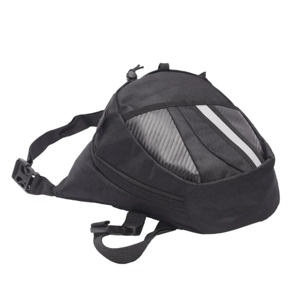 Effective Maxbell Maxbell Nylon Motorcycle Waist Pack Thigh Pouch for Jogging Cycling Walking High-Grade