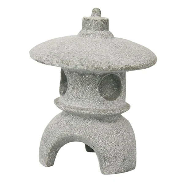 Verified Maxbell Maxbell Pagoda Lantern Statue Garden Figurine Ornament for Patio Lawn Decoration 7cmx7cmx9cm Practical