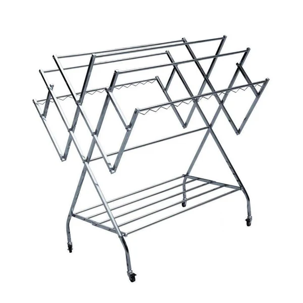 Contemporary Maxbell Maxbell Clothes Drying Rack Drying Poles Clothes Hanger for Shoes Quilts Quilt Cover style B High-Grade