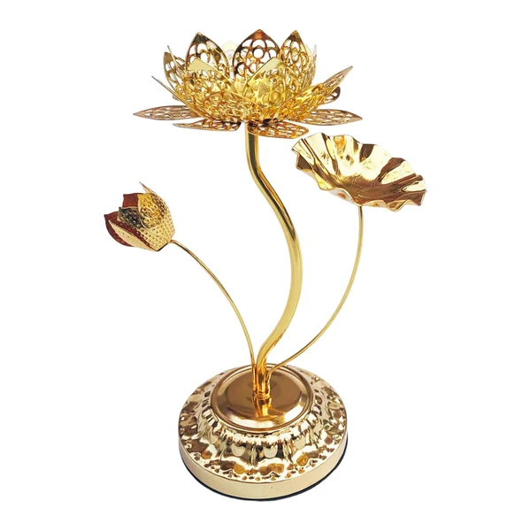 Trendy Maxbell Maxbell Lotus Candle Holders Mantel Decorative Candelabras Tealight Candlestick Relaxed