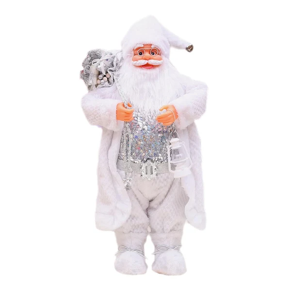 Verified Maxbell Maxbell Cute Santa Claus Doll Snowman Gifts Standing Figure for Home Office Xmas with Lantern Clean