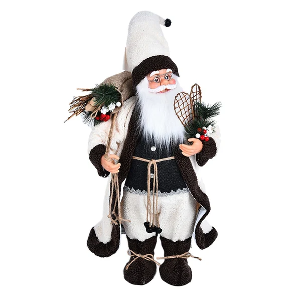 Prestigious Maxbell Maxbell Santa Claus Doll Christmas Cute for New Year Bathroom Table Decoration 45cm Outstanding