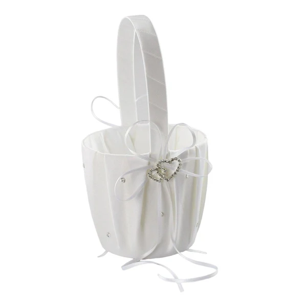 Reusable Maxbell Maxbell Flower Storage Basket favour Accessories White for Home Decor User-Friendly