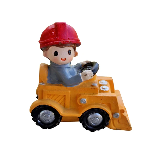Trendy Maxbell Maxbell Resin Vehicle Toy Decorations Construction Theme Decorations Creative Mini Bulldozer Efficient
