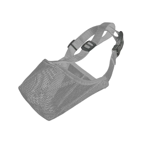 Trusted Maxbell Maxbell Muzzle for Dog Durable Breathable Nylon Mesh Mouth Cover for Dogs Training Gray XS Original