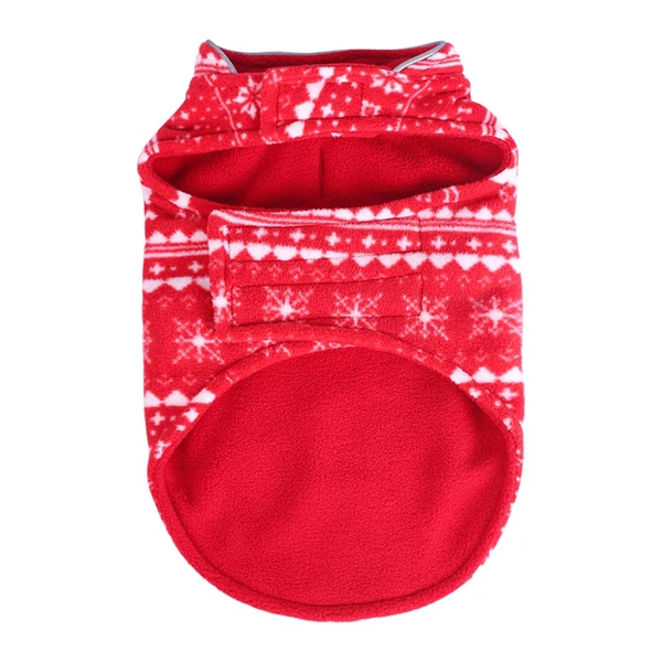 Consistent Maxbell Maxbell Dog Fleece Vest Sweater Jacket Warm Clothes Comfortable Dog Winter Coats Red Fine