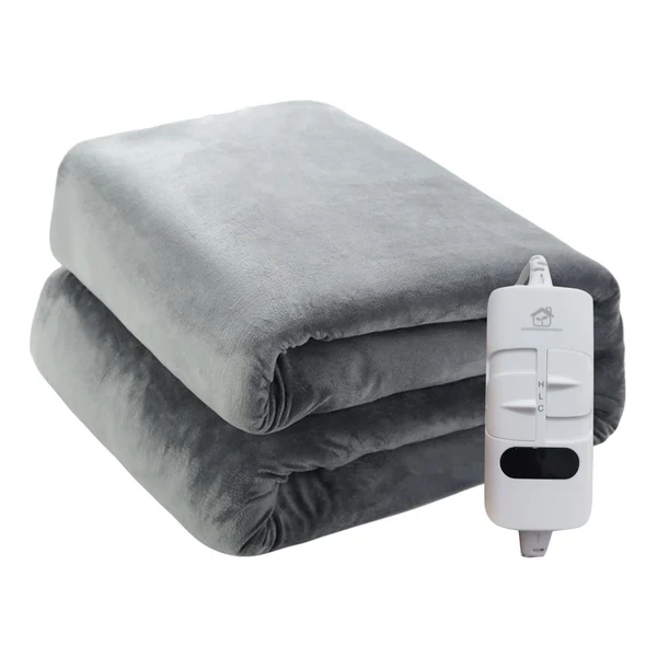 Excellent Maxbell Practical Electric Heated Blanket Soft Multi Use for Living Room Sofa Couch 200cm Optimized