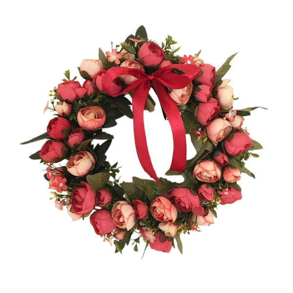 Top-Quality Maxbell Door Wreath Wedding Centerpiece 30cm Hanging for living Room Décor Quality