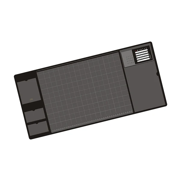 Advanced Maxbell Desk pads protector Desk Writing Pad Mouse Pad for Keyboard Desk Black Casual
