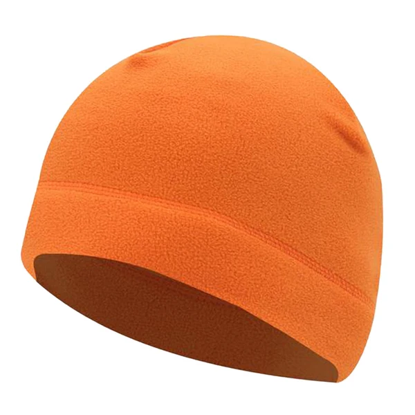 Certified Maxbell Windproof Skull Hat Men Lightweight Winter Beanie for Basketball Hiking Orange Fine Crafted