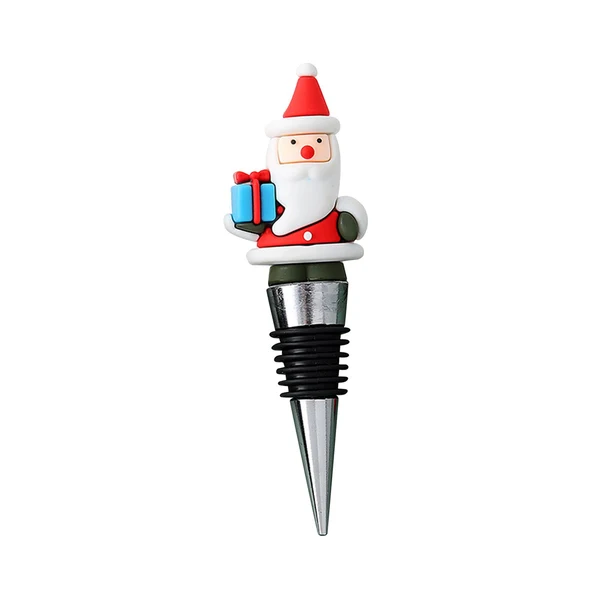 Exclusive Maxbell Bottle Stopper Christmas Santa Reusable C Verified