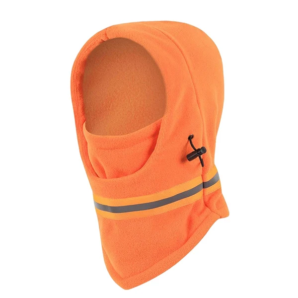 Verified Maxbell Warm Face Hat Cover Warmer Winter Balaclava Ski Hat for Hiking Men Skiing Orange Fast