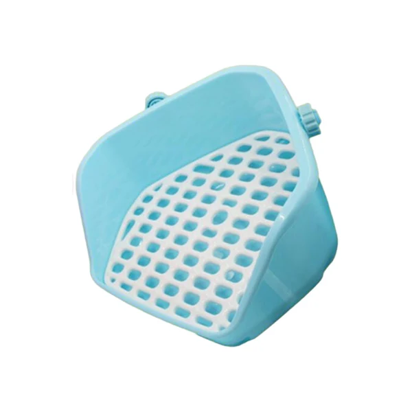 Verified Maxbell Rabbit Litter Box Durable Portable Bunny Potty Trainer for Blue High-Performance