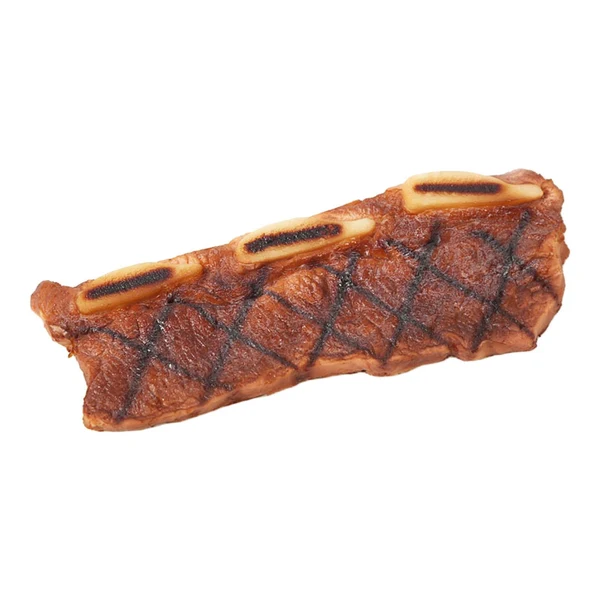 World-Class Maxbell Simulation Steak Fake Steak Artificial Meat for Party Home Photography Props Fake Long Steak Expertly Made