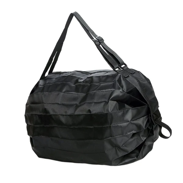 Carefully Designed Maxbell Shopping Bags Foldable Waterproof Grocery Bags Travel Storage Bag Black Detailed