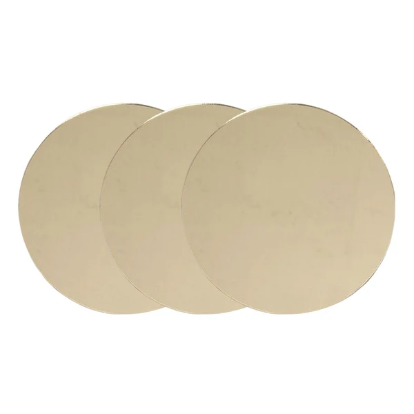 Top-Quality Maxbell 3x Photo Props Decorative Mirror Plate Mirror Reflection Board Reflector 18cm Trendy