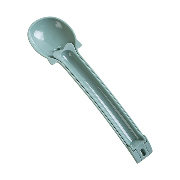 Consistent Maxbell Portable Pet Feeding Spoon Cat Strip Squeezer Tableware Shovel for Liquid Green Traditional