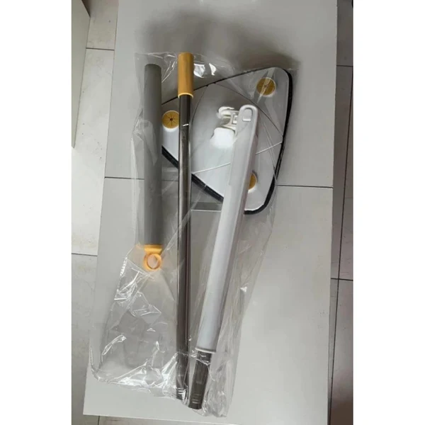 Convenient Maxbell Triangle Swabber Microfiber Swabber Home Hardwood Floor Swabber for Ceiling Blue Stylish