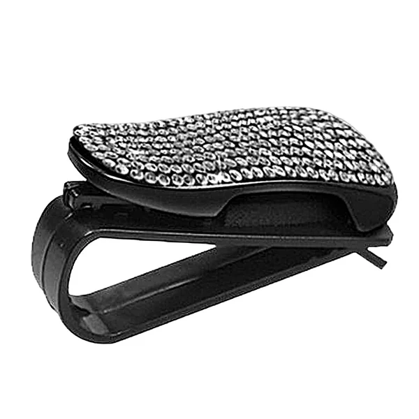 Breathable Maxbell Bling Bling Glasses Holders for Visor Car Glasses Hanger Mount White Eco-Friendly