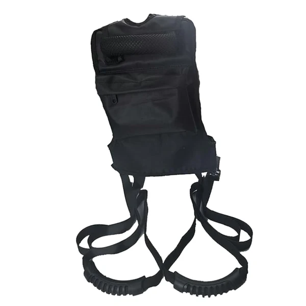 Trendy Maxbell Kids Ski and Snowboard Harness Winter Sports Learn to Ski Safely Ski Halter Black Lightweight