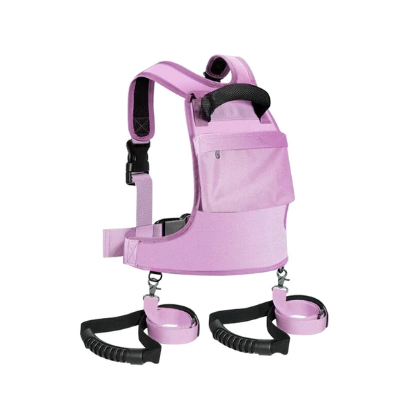 Soft Maxbell Kids Ski and Snowboard Harness Winter Sports Learn to Ski Safely Ski Halter Pink Fine
