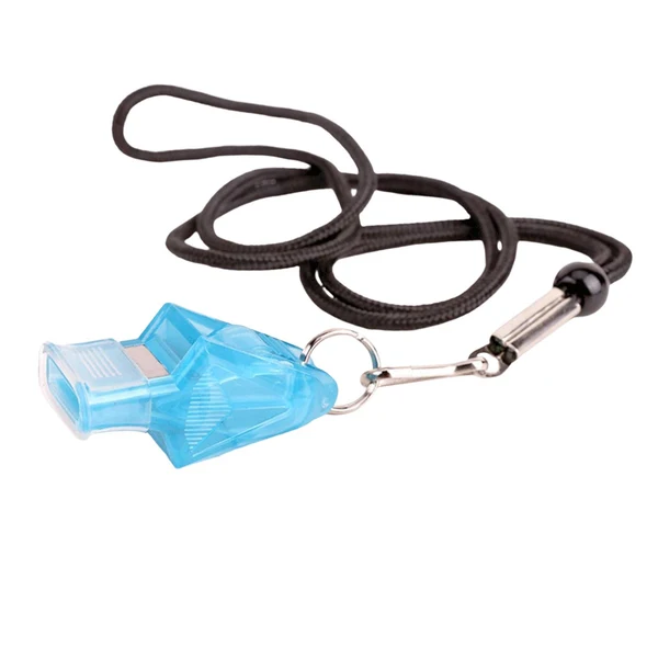 Selected Maxbell Sports Whistles with Lanyard Referee Whistle for Survival Outdoor Blue Green