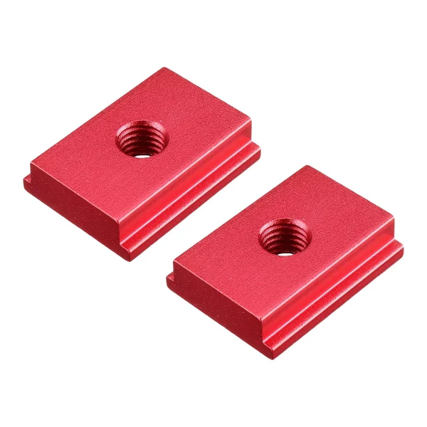 Advanced Maxbell 2x track Slider Practical Jig Screw for Metalworking Slot M8 Red Eco-Friendly