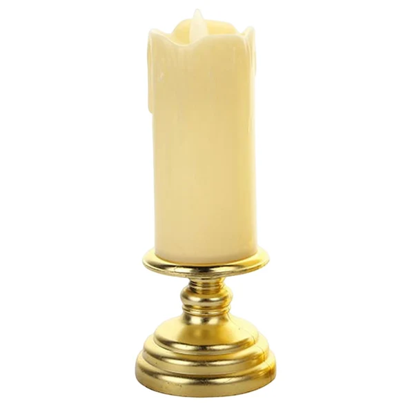 Durable Maxbell Flameless Candle Flickering Votive Candles Tealight Decor for Desk Festival 7cmx18cm Advanced