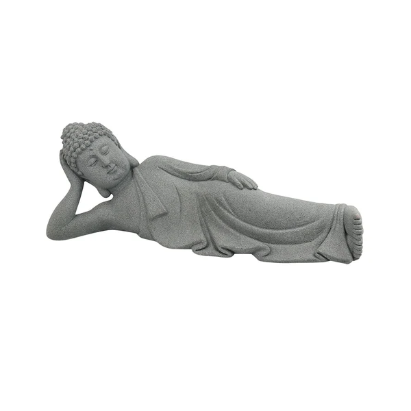 Trusted Maxbell Buddha Statue Collectible Figurine Enlightenment for Desktop Shop Decoration Recyclable