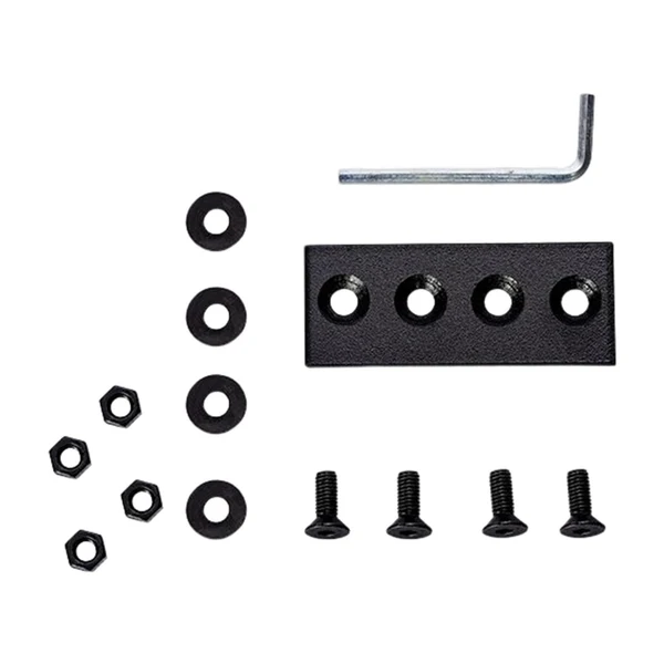 Efficient Maxbell Sliding Barn Door Hardware Kit Track Connector Black with Wrench Spacer Sophisticated