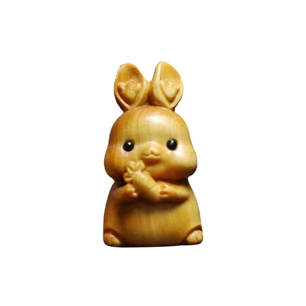 Consistent Maxbell Rabbit Statue Bunny Figurine Sculpture for Photography Props Car Decoration Modern