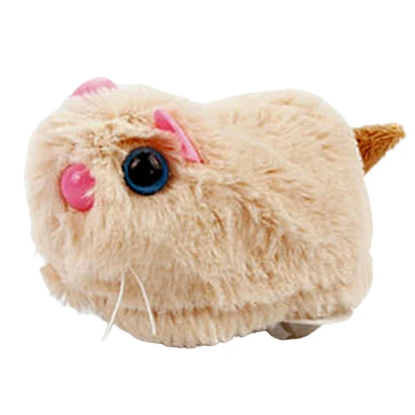 Exclusive Maxbell Plush Toys istic Interactive Electric Cat Toy for Pets Kittens Gift Brown Hamster Verified