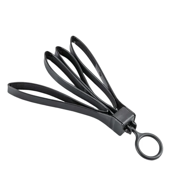 Environmentally Friendly Maxbell Cable Tie Decorative Belt Sport Portable Handcuffs for Office Workshop Black Green