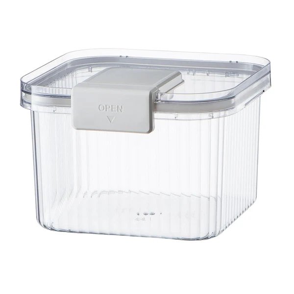 Professional Maxbell Rice Storage Bin Sealed Bulk Food Storage Transparent for Ce white Next-Generation