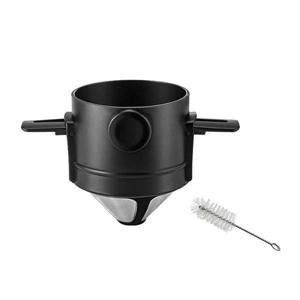 Carefully Designed Maxbell Reusable Coffee Filter Funnel Baskets Foldable Bracket for Kitchen Camping Proven