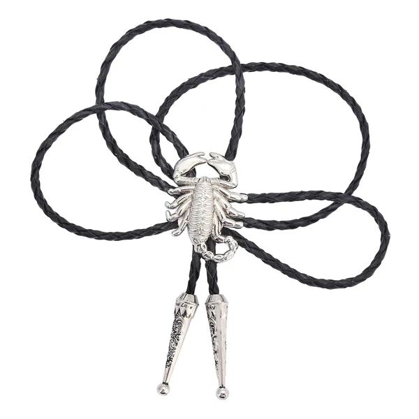 Trusted Maxbell Alloy Bolo Tie Adjustable Costume Retro Style Rope Cowboy for Women Men White Natural