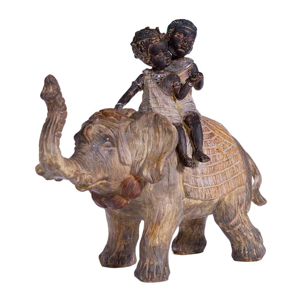 Comfortable Maxbell Maxbell Elephant Figurine Resin Kids Statue Animal Sculpture for Living Room Home Flexible