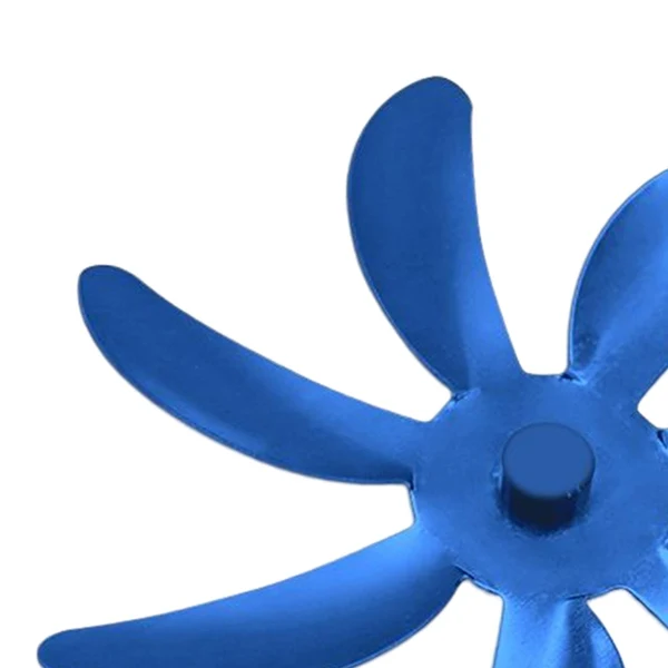 User-Friendly Maxbell Maxbell Stove Fan Blade Wood Burning Stove Fireplace Fan Blade Blue Effective