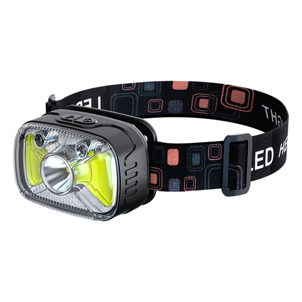 Certified Maxbell Head Light Rechargeable Flashlight Lightweight for Hiking Cycling Gear High-Performance